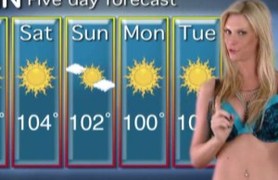 a new weather girl
