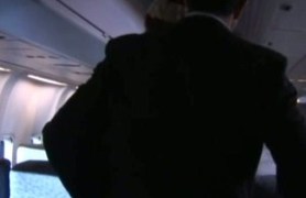 passengers having quickie in an airplane!