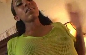 two black lesbian strippers dildodoing each other
