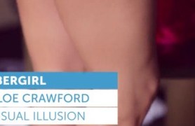 playboy: chloe crawford posing in lingerie